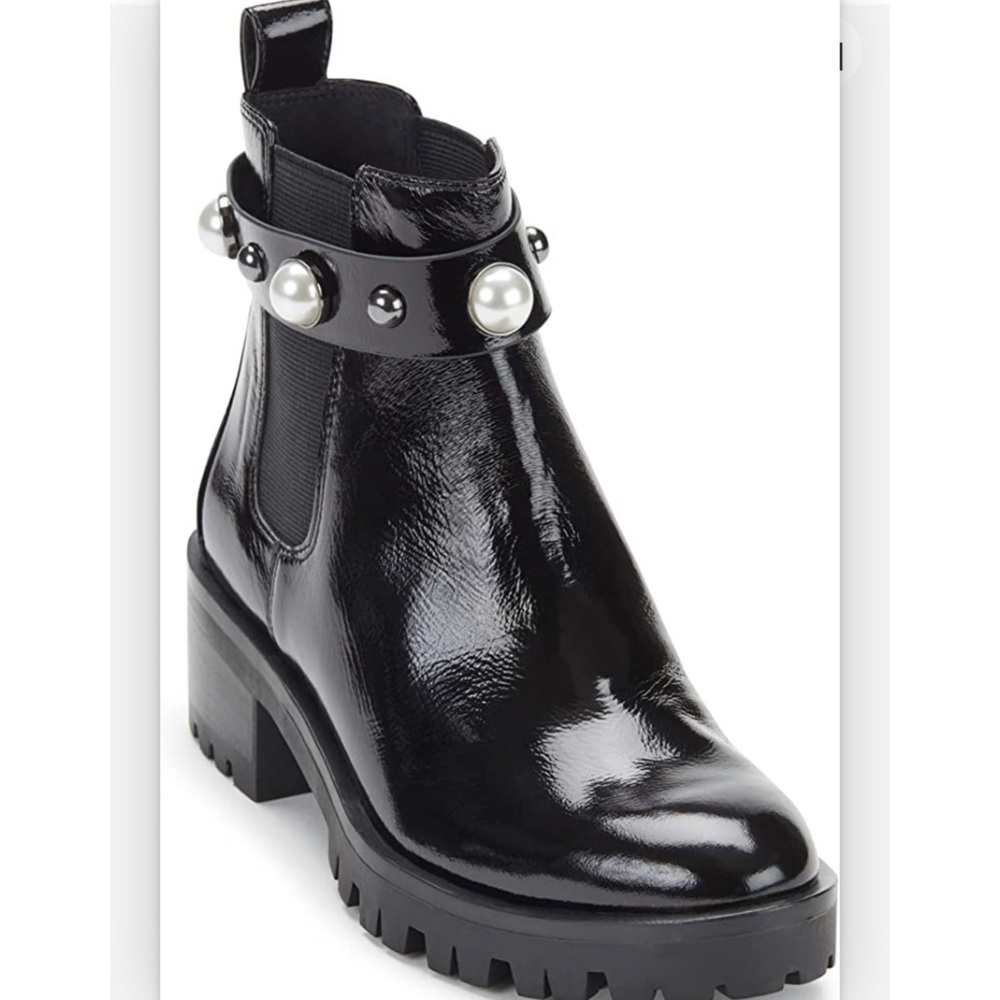 Karl Lagerfeld Pola Ankle Boot, Size 7